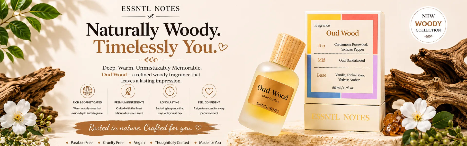 Woody Perfume Collection - Premium Fragrances by ESSNTL NOTES